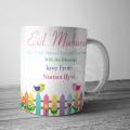 Customized printed mug. 