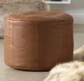 Leather  Bean Bag Stool. 
