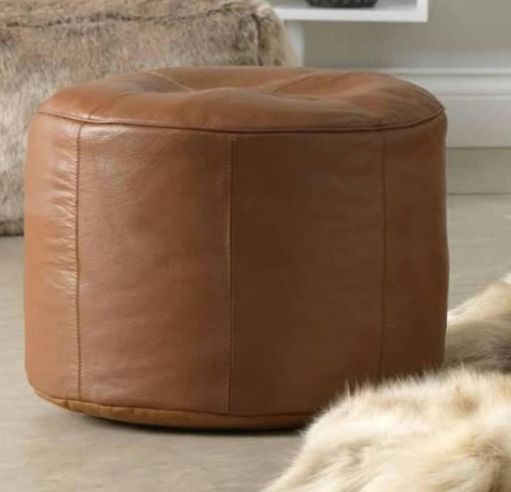 Leather%20%20Bean%20Bag%20Stool%20-%20Image%202