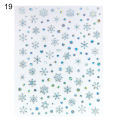 Nail Sticker Christmas Patterns Non-Fading Ultra Thin Christmas Snowflakes Nail Foil Stickers for Female. 