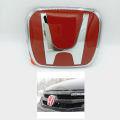 Honda City Front Logo Red (75700-SNW-003ZC) - Each. 