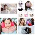 Adjustable winter Warm Furry Ear Muffs Comfy Soft Snow Outdoor Winter comfortable Earmuff Ear Cover. 