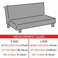 Stretchable Jersey Sofa Covers for Arm less Sofa & Sofa Come Bed Cover. 