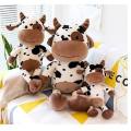 Cow Plush Toy Birthday Gift Kids Toy Stuffed Toy Stuffed Animals Cotton Soft Bull Plush Doll. 