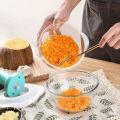 Manual Chopper - Hand Push Food Processor - Mini Speedy Chopper - Hand Pat Food Processor Eater - Press Start Quick Operation - Hand Chopper - Vegetable Salad/Cutter to Chop Veggies, Fruits, Herbs, Potato, Onion Chopper Garlic Crusher Pressing Food Cutter. 
