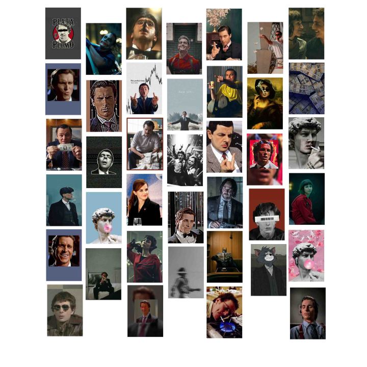 Sigma aesthetic stickers for wall decor