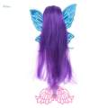 30cm Blue Modern Girl Mermaid Doll Toy with Wing Kids. 