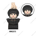 KF1908 WM2574 Wednesday Addams Building Block Movies TV Season Cartoon Mini-Figures Action Toy Bricks Kids WM2575 KF1907 Latei Posies. 