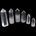 Clear Quartz Crystal Point Natural Wand Specimen Reiki Healing Stone MJ. 
