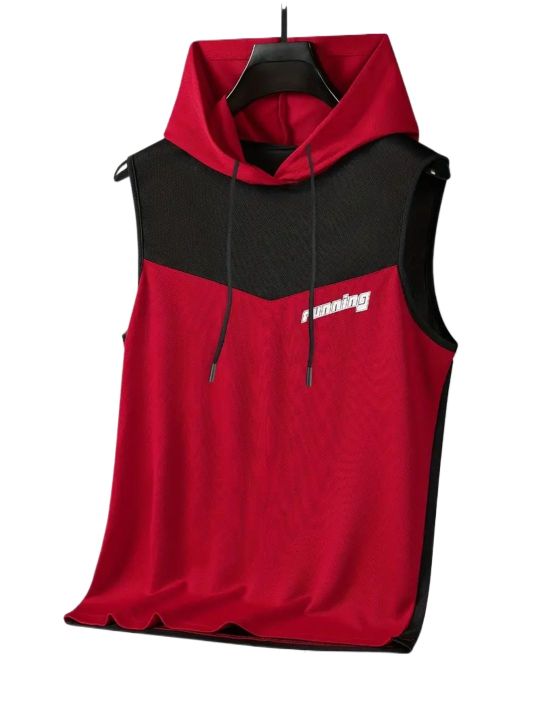 Pack of 1 New Stylish Sleeveless Hoodies For Mens