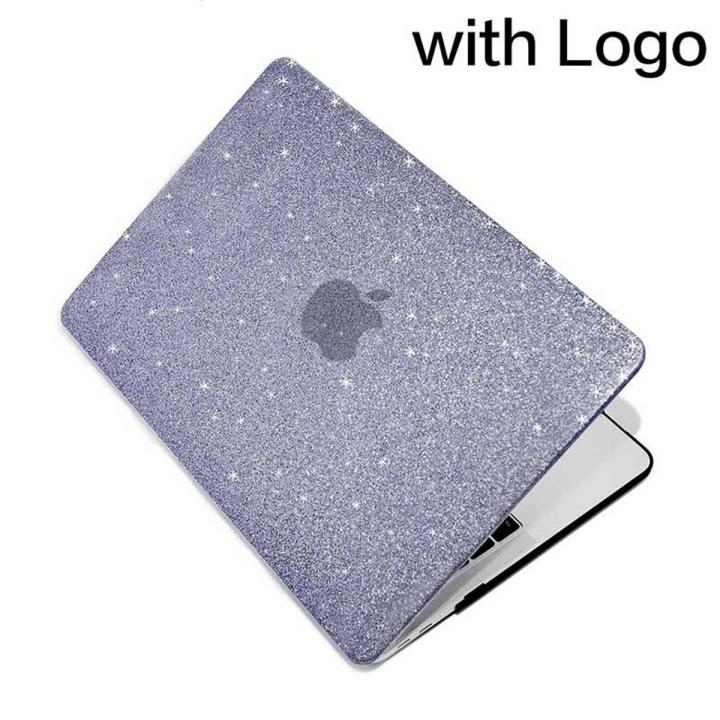 【happy one】Shine Glitter Laptop Case For MacBook Pro Retina Air 12 13 15 Mac Air 13.3 ,2020 13 A2337 A2338 Cover