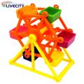 Parrot Toy Stable Structure Parrot Food Feeder Bird Windmill Toy. 