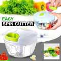 YYS Small Mini Portable Turbo Cutter Chopper Manual Easy Spin Cutter Chopper Machine. 