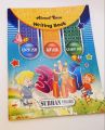 3-in-1 Writing & Colouring Notebook with Pictures for Kids - Preschool Tracing Copy - Good for Writing Practice. 