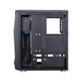 Boost Tiger Pro Gaming PC Case - High-Performance ATX Tower with RGB Lighting and Enhanced Cooling System with 3 Fans. 