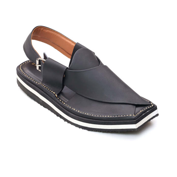 Servis Shoes - Sandals for Men M-LF-0400204- Leather Peshawari - 20% Off