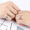 Health Care Weight Loss Fat Burning Slimming Rhinestone Magnetic Ring Jewelry. 