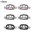 2PCS Teeth Nipple Ring Shield Cover Barbell Nipple Piercing Bar for Women 14G Surgical Steel Breast Body Piercing Jewelry. 