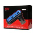 EZOPower 4-Port 5A 25W UK Travel Wall Charger Adapter. 