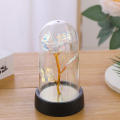 Lifelong Artificial Rose Unique Foil with Acrylic Cover Eternal Flower LED Decorative Foil Rose for Wedding Birthday Party. 