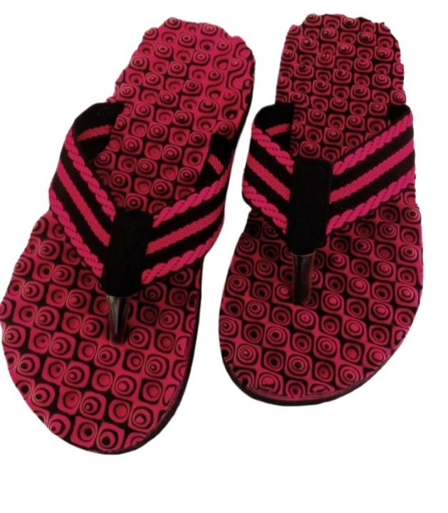 FLK Spot Men Funky Flip-Flop Slippers For Men Thick Sole Summer Shoes - shoes for men