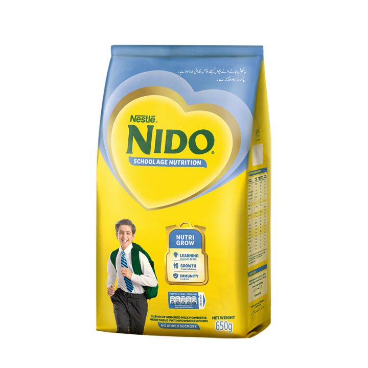 NESTLE NIDO School Age Nutrition Powder 650g Pouch