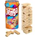 Hasbro Gaming Jenga Tower Wooden Blocks Game - Wood Toy. 