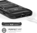 BEZ Case for Samsung Galaxy Xcover 4 / Xcover 4S, Shockproof Case for Samsung Xcover 4 / Xcover 4S Military Heavy Duty Shock Proof Survivor – Black. 