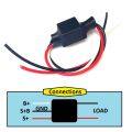 12V 10A Automatic Relay Battery to Wapda Fan Change Over Switch. 