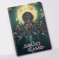 Squid Game Stylish Notebook for Boys and Girls Digital Printed at CustomizeGiftsPK. 