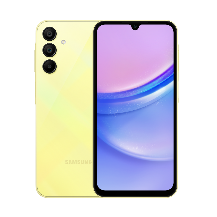 Samsung A15 - 6GB RAM 128GB ROM - 6.5 Inches  Super AMOLED Display - 13MP Front Camera - 50MP+5MP+2MP Triple Rear Camera - Dual SIM - 5000 mAh, non-removable