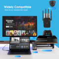 Doomhot WiFi Repeater 2.4Ghz Wireless Range Extender WiFi Signal Booster 1200Mbps Wi-Fi Signal Amplifier Network Routers Network Extender for AP Router Range EU Plug. 