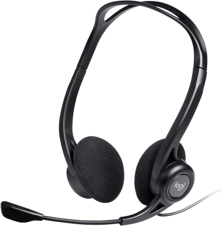 Logitech USB Headset / Headphone with Noise Cancelling Mic ( H370 )