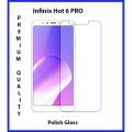 Infinix Hot 6 Pro x608 Tempered Glass Protector For Infinix X608 Hot 6 Pro. 