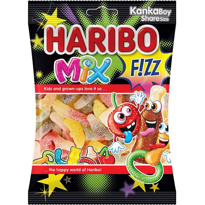 Haribo Mix Fizz Sour Jelly 70gm