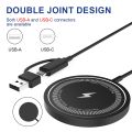 30W Magnetic Wireless Charger Fast Macsafe Mag Charging Pad for IPhone 14 13 Pro Max 12 Mini 11 Mac Safe Station Macsafe-charger. 