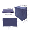 3 Pieces Computer Dust Cover Monitor + Keyboard+ Computer Host Pc Dust Proof Computer Covers Case Computer Dust Cover. 
