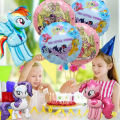 My Little Pony Foil Balloon Set Collection, Horse Ponies Cartoon Printed Pinkie Pie, Rainbow Dash, Twilight Sparkle Balloons For Girls, Birthday Party Ballon Theme Decorations Celebrations, Decor Supply Parties, Baby Shower Decorative Supplies Kids. 