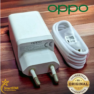 OPPO 10W Original Fast Charger With Micro Usb Data Cable For A5s, A5, A9, A15, A15s, A16, A16e, A16K and more