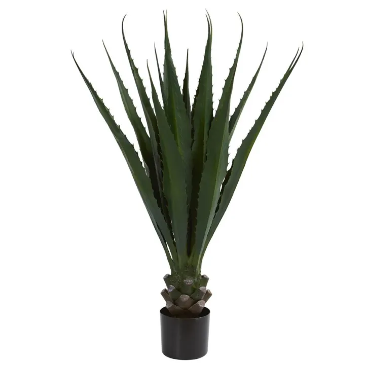 Artificial Aloe Vera Plant - 48" (Without vase) Imported from U.K.