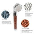 Bathroom Negative Ion SPA Shower Head Health Automatic Filter Nozzle Pressure Spray Water Saving Faucet. 
