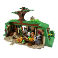 My World "Steve's Hobbit Forest House" Building Blocks Set With Lights Bricks - 705+ pcs - 830. 