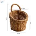Wall Hanging Baskets Container Woven Wall Basket for Towels Vegetables Toys S. 