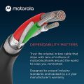 Original Motorola Fast Turbo Charging Cable Micro USB/Type c/PD Tipo c Data Line Cord For Moto E5 E6 Plus ONE MACRO G50 G7 Power. 