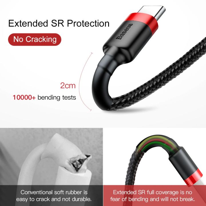 Baseus%20USB%20Type%20C%20Cable%20-%203.0A%20Cafule%20Fast%20Charging%20Nylon%20Braided%20USB%20A%20to%20USB%20C%20Cable%20-%201m/2m%20-%20Image%204