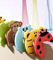 Door Stopper Silicone - Baby Safety Gadgets, Baby Corner Guards Edge Protection Cartoon Animal Kids Safety Gadget Security Cards Lock Door Stopper - 4 Pieces Pack And 6 Pieces. Baby Safety Device That Keeps The Doors In Your Home Securely Closed. 