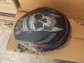 HELMET jiekai jk-316 FOR MOTOR BIKE - FULLFACE - DOT APPROVED - DUAL VISOR VECTOR VT 253. 