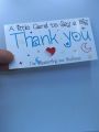 10pcs, Thank you cards for small business, assorted color & design.. 
