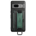 Applicable to Google 8 Card Phone Case Google7a Bracket Rear Cover Wrist Strap iPhone14 Color Matching Protective Sleeve. 