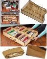 Shoe Organizer 12 Pair Storage Box Under Bed,. 